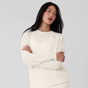 Alo Ivory Soho Pullover